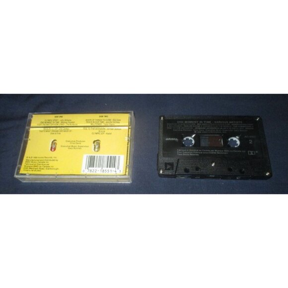 One Moment in Time 1988 Summer Olympics Album on cassette (Arista Records, 1988) - Picture 2 of 2